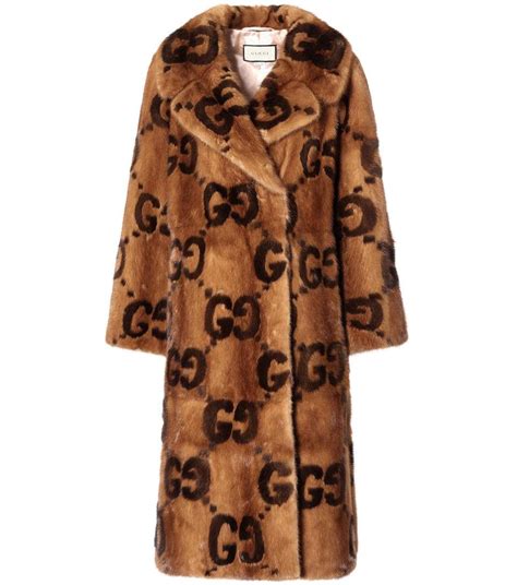 mink coat price gucci|Gucci mink fur coat.